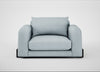 Nuvola Loveseat Capelo Linen-Cotton Sea Shanty / Black