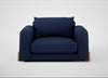 Nuvola Loveseat Melton Wool New Navy / Natural