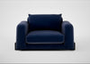 Nuvola Loveseat Smart Luxe Velvet Midnight / Black