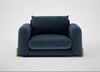 Nuvola Loveseat Boucle Velvet Space / Natural