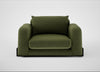 Nuvola Loveseat Boucle Velvet Wilder / Black