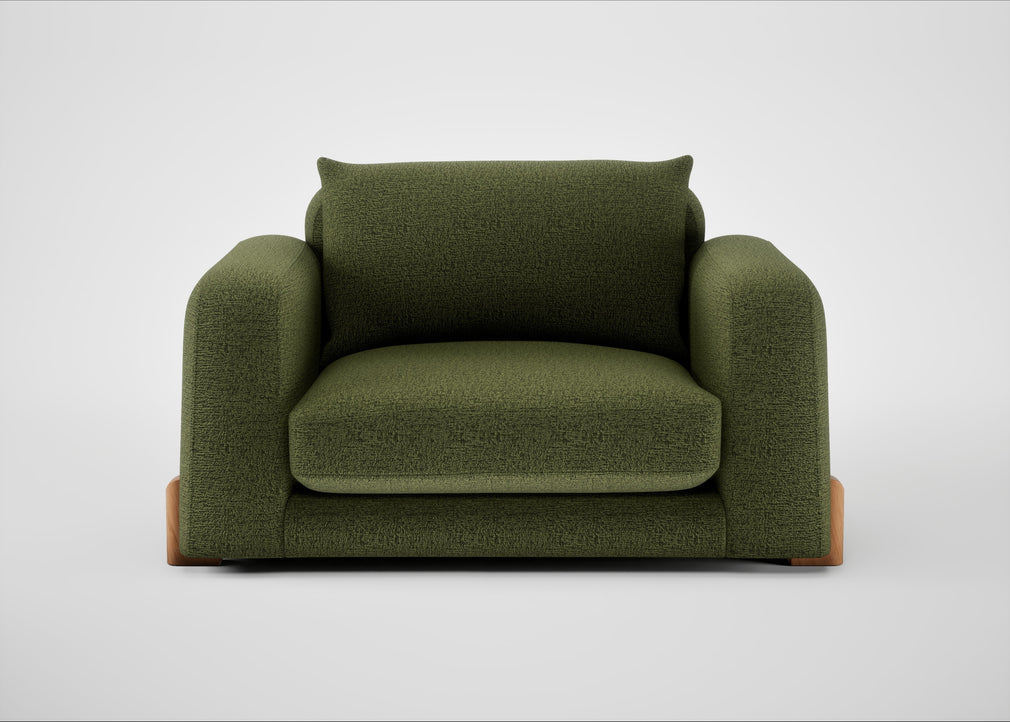 Nuvola Loveseat Boucle Velvet Wilder / Natural