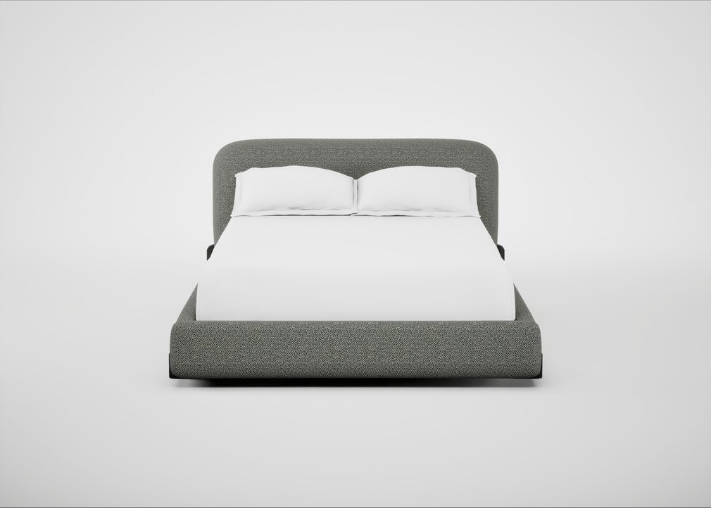 Nuvola Bed Double / Boucle Tweed Lapis / Black