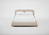 Nuvola Bed Double / Boucle Tweed Pearl / Black