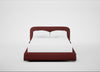 Nuvola Bed Double / Capelo Linen-Cotton Etruscan Red / Black