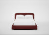Nuvola Bed Double / Capelo Linen-Cotton Etruscan Red / Natural