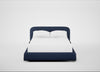 Nuvola Bed Double / Capelo Linen-Cotton Inkspot / Black