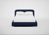 Nuvola Bed Double / Melton Wool New Navy / Natural