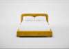 Nuvola Bed Double / Smart Luxe Velvet Canary / Natural