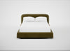 Nuvola Bed Double / Smart Luxe Velvet Peridot / Natural