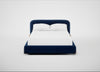 Nuvola Bed Double / Smart Velvet Dusk / Natural