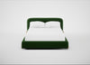 Nuvola Bed Double / Smart Velvet Forest / Natural