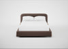 Nuvola Bed Double / Smart Velvet Mouse / Natural