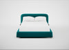 Nuvola Bed Double / Smart Velvet Petrol / Black