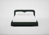 Nuvola Bed King / Boucle Fern / Walnut Stained