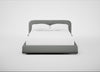 Nuvola Bed King / Boucle Steel / Black