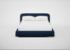 Nuvola Bed King / Broad Weave Lagoon / Black