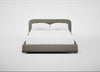 Nuvola Bed King / Broad Weave Pebble / Black