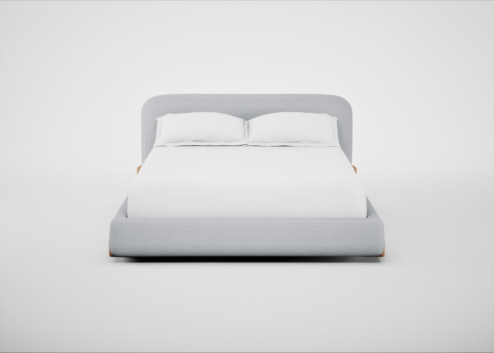Nuvola Bed King / Broad Weave Tin / Natural