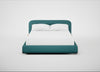 Nuvola Bed King / Brushed Cotton Cadet / Natural