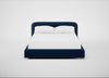 Nuvola Bed King / Cotton Velvet Midnight / Natural