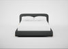 Nuvola Bed King / Melton Wool Granite / Natural