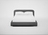 Nuvola Bed King / Melton Wool Shale / Natural