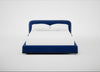 Nuvola Bed King / Smart Luxe Velvet Azure / Black
