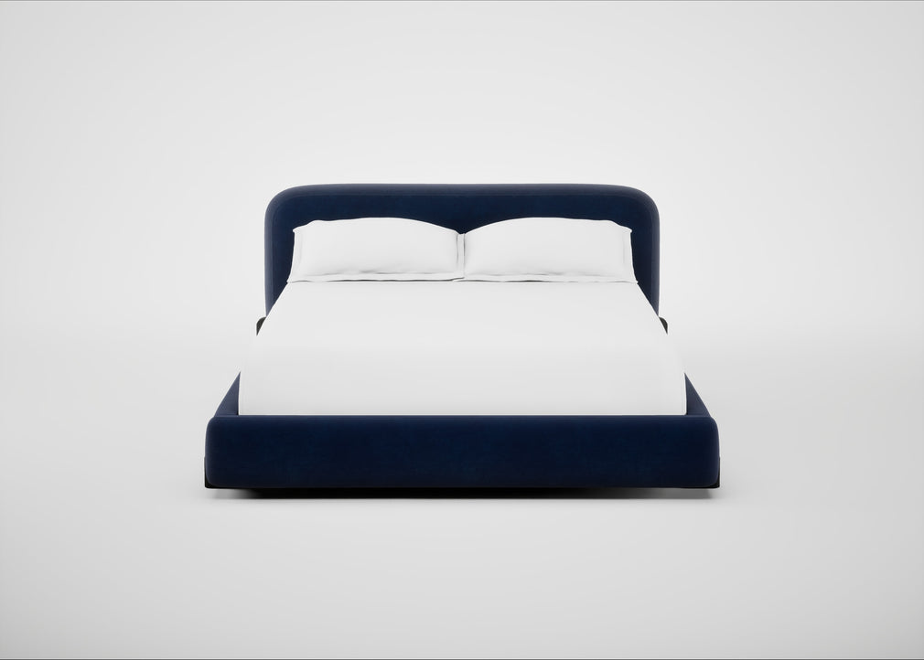 Nuvola Bed King / Smart Luxe Velvet Midnight / Black