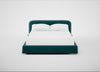 Nuvola Bed King / Smart Luxe Velvet Ocean Green / Black