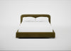 Nuvola Bed King / Smart Luxe Velvet Peridot / Natural
