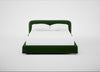 Nuvola Bed King / Smart Velvet Forest / Black
