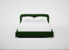 Nuvola Bed King / Smart Velvet Forest / Natural