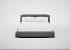 Nuvola Bed King / Smart Velvet Mercury / Natural
