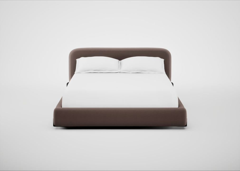 Nuvola Bed King / Smart Velvet Mouse / Black
