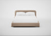 Nuvola Bed King / Smart Velvet Pebble / Natural