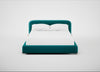 Nuvola Bed King / Smart Velvet Petrol / Natural