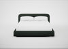Nuvola Bed Super King / Boucle Fern / Black
