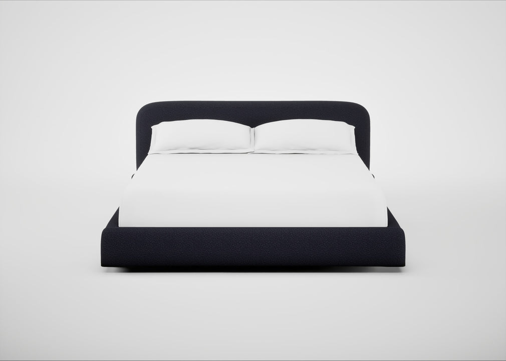 Nuvola Bed Super King / Boucle Indigo / Black