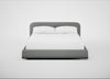 Nuvola Bed Super King / Boucle Steel / Black