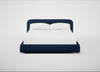 Nuvola Bed Super King / Broad Weave Lagoon / Natural