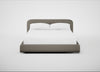 Nuvola Bed Super King / Broad Weave Pebble / Natural
