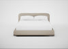 Nuvola Bed Super King / Broad Weave Putty / Black
