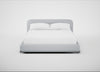 Nuvola Bed Super King / Broad Weave Tin / Black