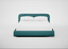 Nuvola Bed Super King / Brushed Cotton Cadet / Natural