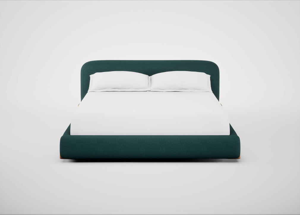 Nuvola Bed Super King / Brushed Cotton Pine / Natural