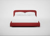 Nuvola Bed Super King / Melton Wool Red Oxide / Natural