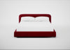 Nuvola Bed Super King / Smart Luxe Velvet Mulberry / Natural