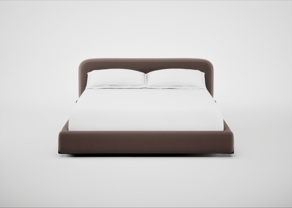 Nuvola Bed Super King / Smart Velvet Mouse / Black