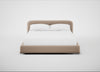 Nuvola Bed Super King / Smart Velvet Pebble / Natural